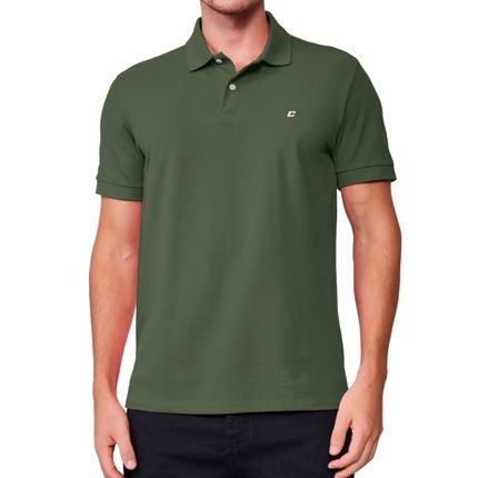 Camisa Polo Colcci Logo Pr25 Verde Livas Masculino - Marca Colcci