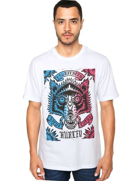 Camiseta Hurley Wolf Branca - Marca Hurley