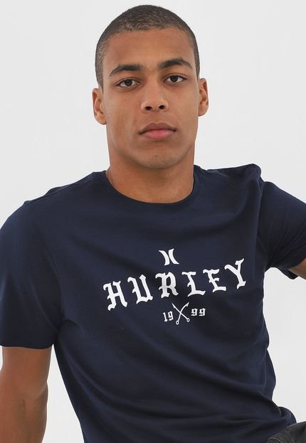 Camiseta Hurley World Wild Azul-Marinho - Marca Hurley