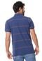Camisa Polo Aramis Reta Listas Azul-marinho - Marca Aramis