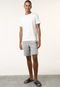 Kit 2pçs Camiseta Calvin Klein Underwear Logo Branca - Marca Calvin Klein Underwear