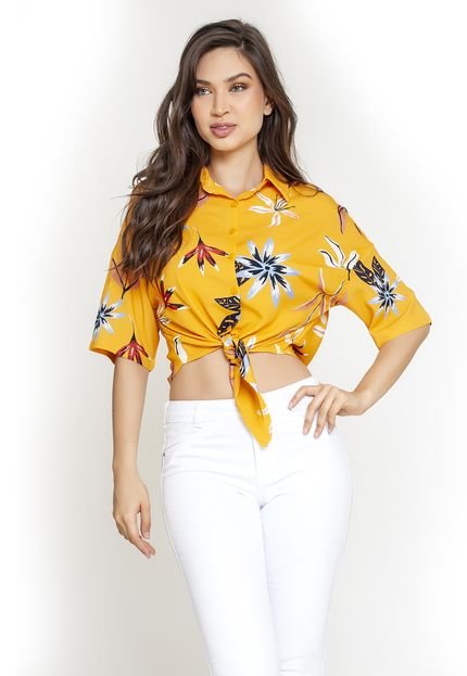 Camisete Lemier Collection Cropped Estampado - Marca Lemier Jeans