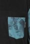 Camiseta Globe Tie Dye Print Pocket Preta - Marca Globe