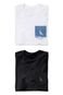 Kit 2 Camisetas Bolso Pica Pau Xadrez E Nuvem Reserva Mini Branco - Marca Reserva Mini