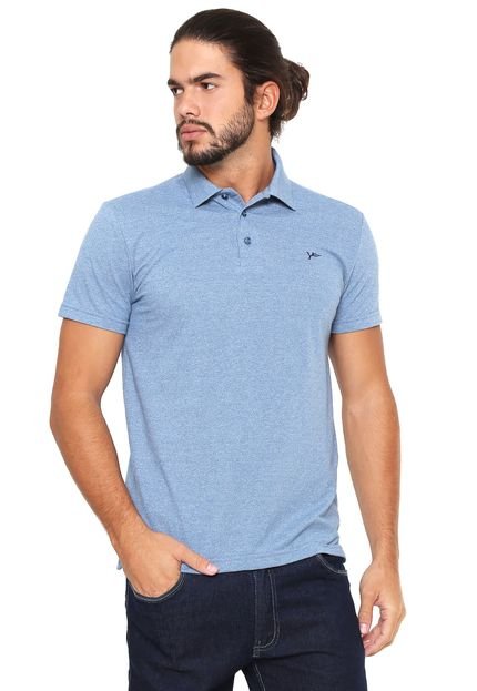 Camisa Polo Yachtsman Basic Azul - Marca Yachtsman