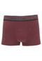 Cueca Calvin Klein Underwear Boxer Logo Vinho - Marca Calvin Klein Underwear