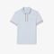 Camisa Polo de Algodão Elástico Smart Paris com Acabamento Contrastante Azul - Marca Lacoste