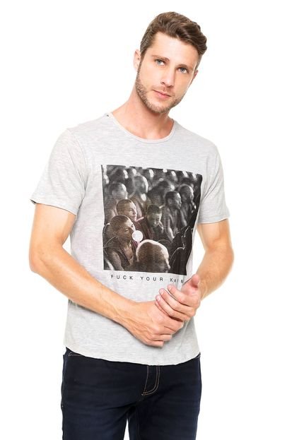 Camiseta Sergio K Budha Cinza - Marca Sergio K