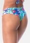 Calcinha Summer Soul Fio Duplo Cintura Baixa Floral Azul - Marca Summer Soul