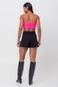 Blusa cropped degraus pink labrava - Marca Labrava