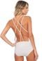 Body Canal Strappys Branco - Marca Canal