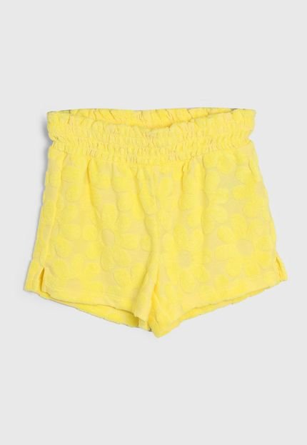 Short GAP Floral Amarelo - Marca GAP