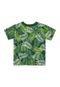 Conjunto Infantil Camiseta Estampada e Bermuda Bee Loop Verde - Marca Bee Loop