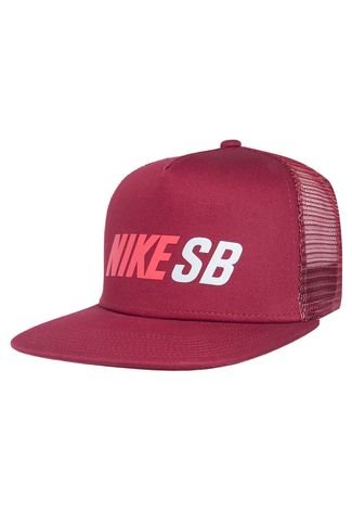 Boné Nike SB Reflect Trucker Bordô