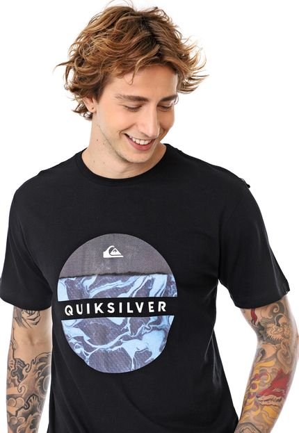 Camiseta Quiksilver Circle Damos Garden Preta - Marca Quiksilver