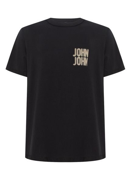 Camiseta John John Masculina Rx Blurred Chest Preta - Marca John John