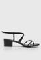 Sandália Dafiti Shoes Tiras Preta - Marca DAFITI SHOES