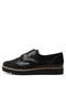 Oxford Flatform DAFITI SHOES Glitter Preto - Marca DAFITI SHOES