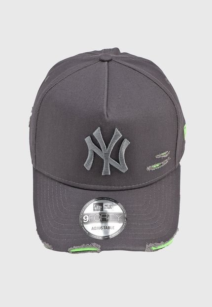 Boné New Era New York Yankees Mlb Cinza - Marca New Era