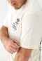 Camiseta adidas Originals Reta 3 Stripes Off White - Marca adidas Originals