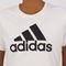 Camiseta Adidas Logo Feminina Branca e Preta - Marca adidas