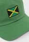 Boné KANUI Dad Cap Jamaica Flag Verde - Marca KANUI