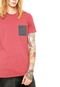 Camiseta Billabong Team Pocket Vermelha - Marca Billabong