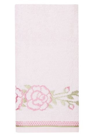 Toalha de Banho Karsten Allegra Fiorin 67x135cm Rosa