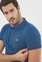 Camisa Polo Lacoste Slim Logo Azul - Marca Lacoste