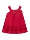 Vestido Infantil Milon Vermelho - Marca Milon