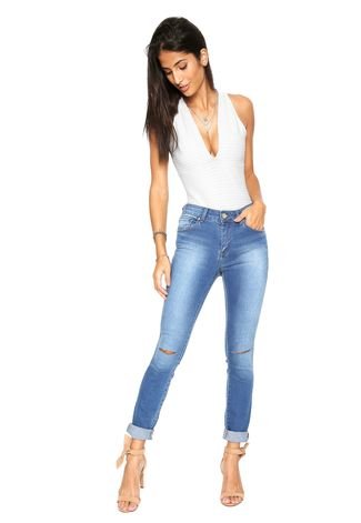 Calça Jeans It's & Co Mariana Skinny Azul