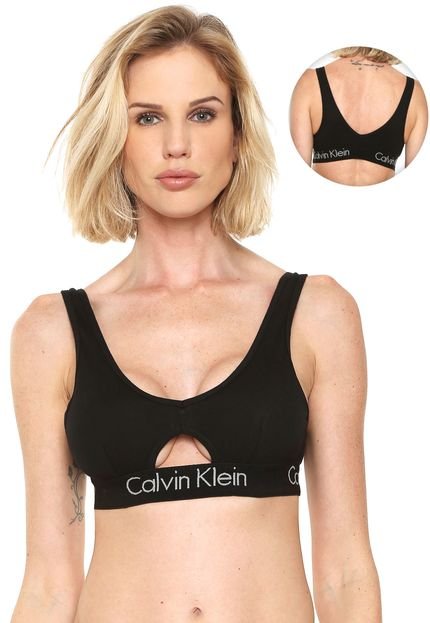 Top Calvin Klein Underwear Leve Preto - Marca Calvin Klein Underwear