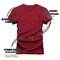 Camiseta Plus Size Algodão Premium Estampada Control Fire - Bordô - Marca Nexstar