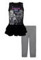 Conjunto Malwee Monster High Preto - Marca Malwee