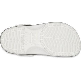 Sandália crocs classic brooklyn nets clog white/black Preto