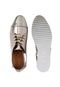 Oxford DAFITI SHOES Recortes Prata Velho - Marca DAFITI SHOES