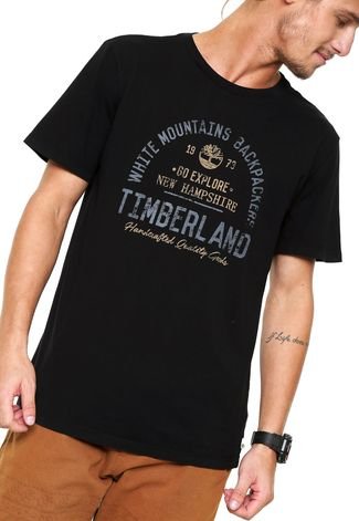 Camiseta Timberland Backpackers Preta