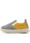 Slip On Tigor T. Tigre Menino Nome Cinza - Marca Tigor T. Tigre