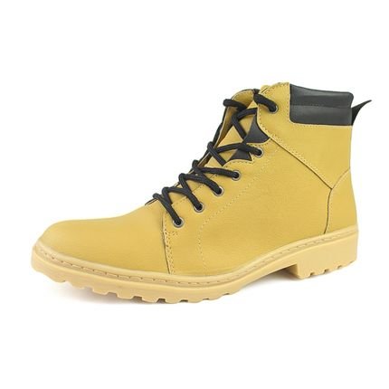 Bota Coturno Masculino Worker Yellow Boot Foster - Marca Polo State