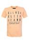 Camiseta Calvin Klein Laranja - Marca Calvin Klein Kids