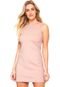 Vestido Colcci Curto Liso Rosa - Marca Colcci