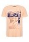 Camiseta Calvin Klein Jeans Nuvem Coral - Marca Calvin Klein Jeans