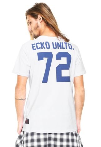 Camiseta Ecko Estampada Branca