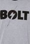 Camiseta Lightning Bolt Grunge Bolt Cinza - Marca Lightning Bolt