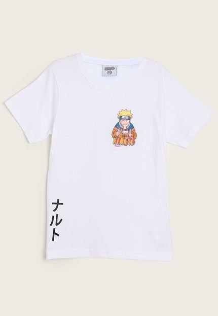 Camiseta Infantil Brandili Naruto Branca - Marca Brandili