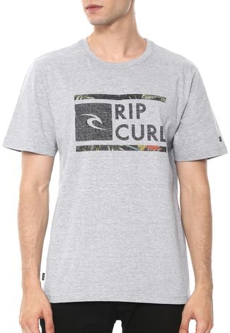 Camiseta Rip Curl Under Drive Cinza