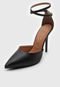 Scarpin Vizzano Alto Preto - Marca Vizzano