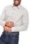 Camisa Aramis Manga Longa Slim Fit Bege - Marca Aramis