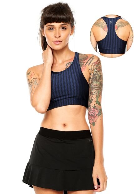 Top Power Fit Ibiza Azul - Marca Power Fit