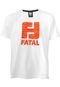 Camiseta Fatal Logo Branca - Marca Fatal